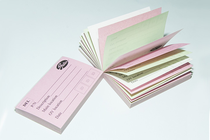 Фирменные самокопирующиеся бланки