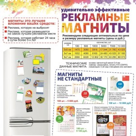Изготовление рекламных магнитов